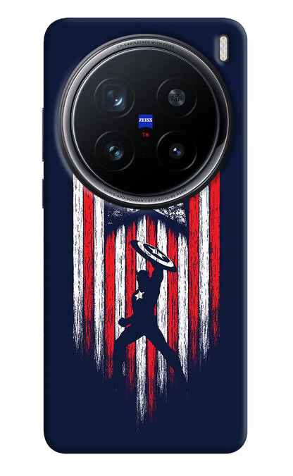 Captain America Marvel Art Vivo X200 Pro 5G Back Cover