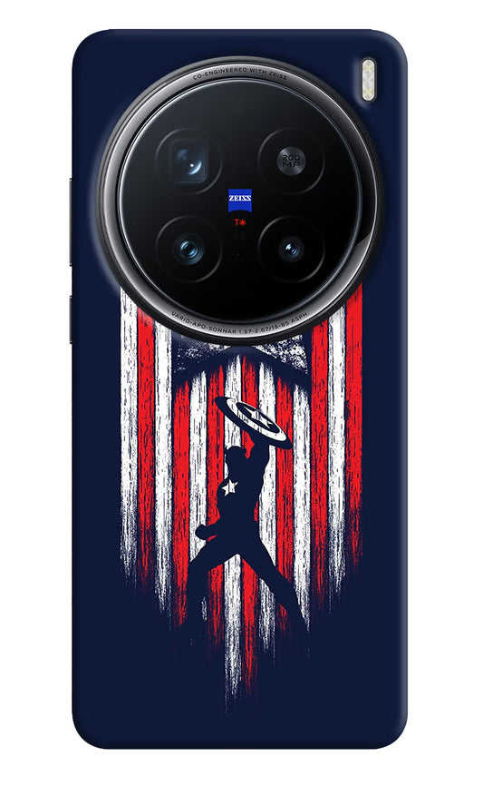 Captain America Marvel Art Vivo X200 Pro 5G Back Cover