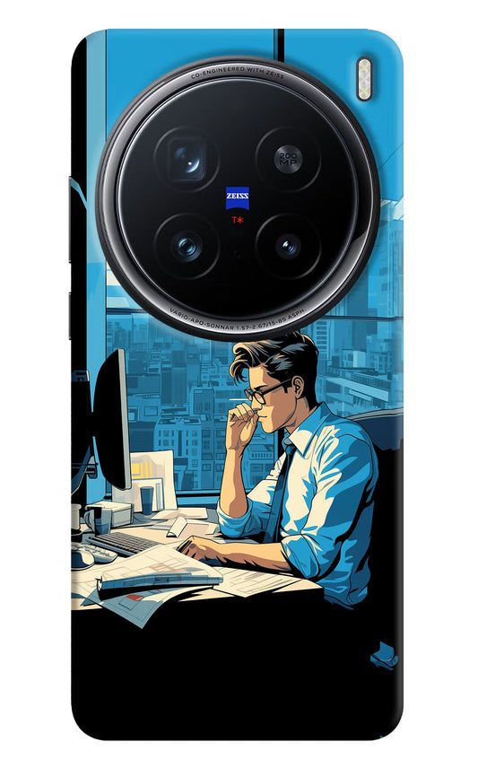 Focused Hustler (AI Generated) Vivo X200 Pro 5G Back Cover