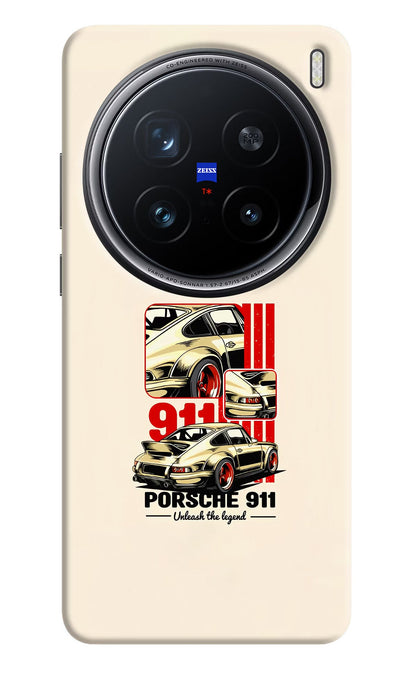 Classic Porsche 911 Vivo X200 Pro 5G Back Cover