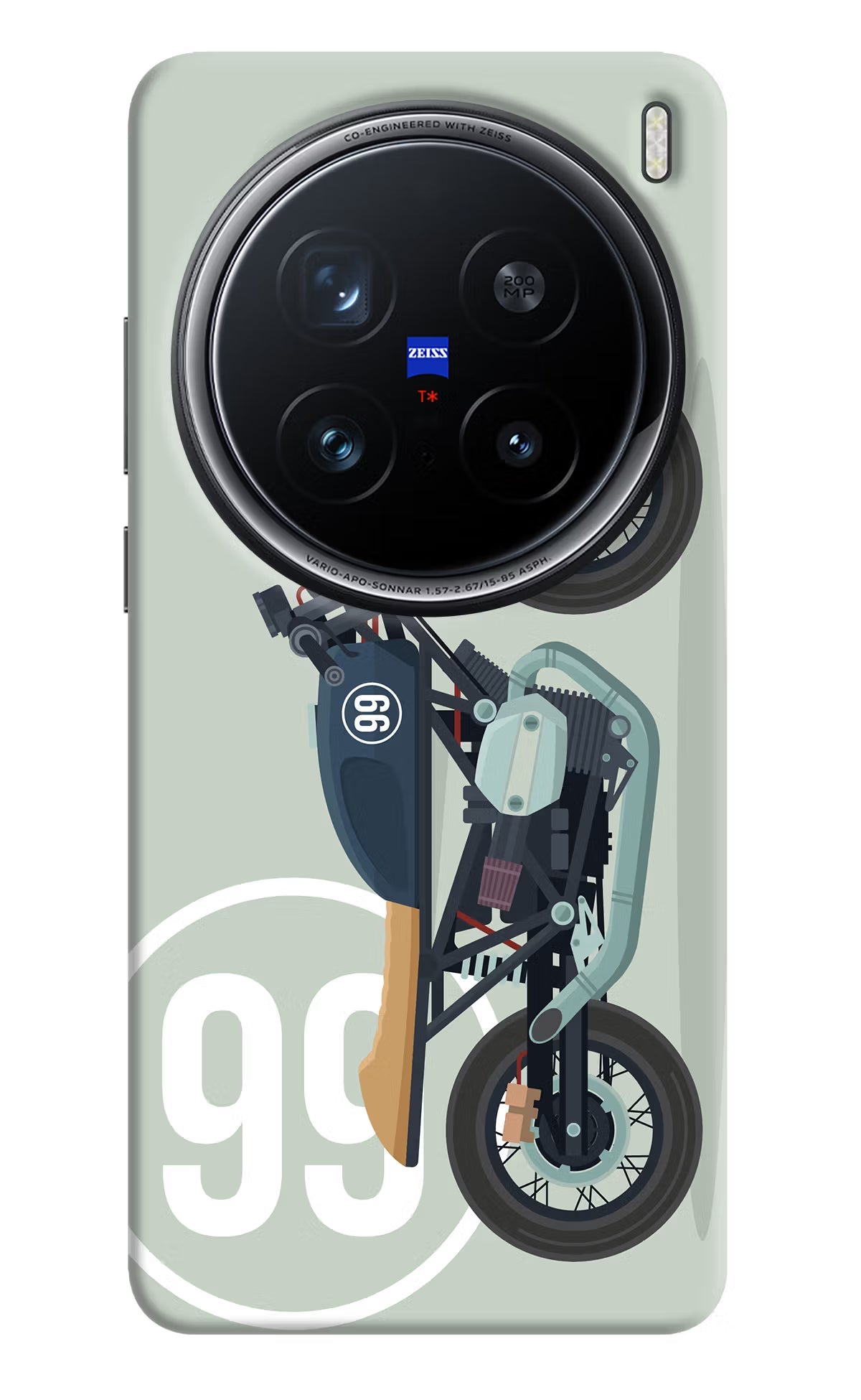 Classic Cafe Racer 99 Vivo X200 Pro 5G Back Cover