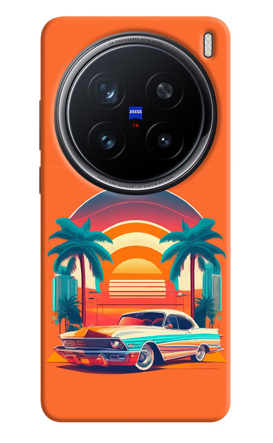 Palm Drive 80s Vivo X200 Pro 5G Back Cover