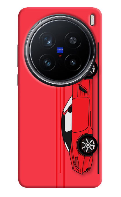 Red Velocity Vivo X200 Pro 5G Back Cover