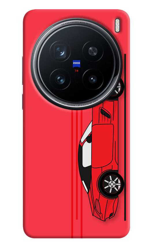 Red Velocity Vivo X200 Pro 5G Back Cover