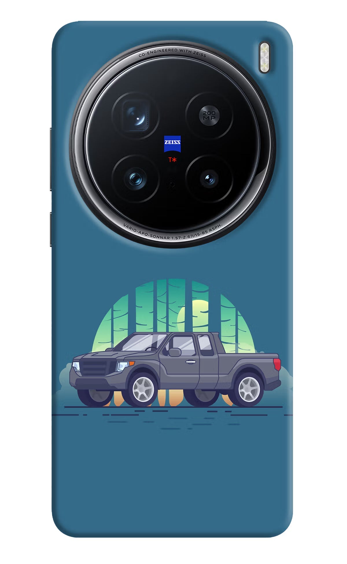 Retro Garage Vibe Vivo X200 Pro 5G Back Cover