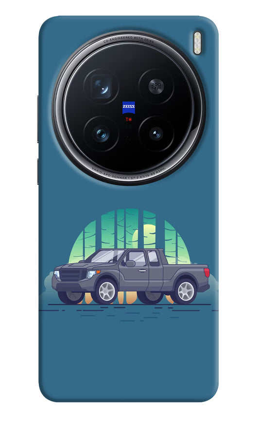 Retro Garage Vibe Vivo X200 Pro 5G Back Cover