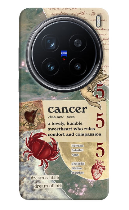 Cancer Zodiac Vivo X200 Pro 5G Back Cover