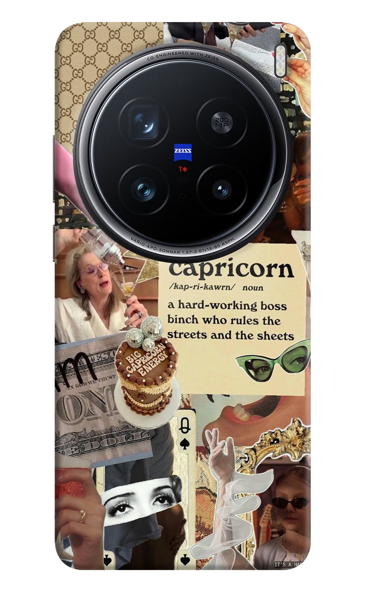 Capricorn Zodiac Vivo X200 Pro 5G Back Cover
