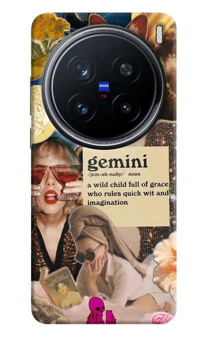 Gemini Zodiac Vivo X200 Pro 5G Back Cover