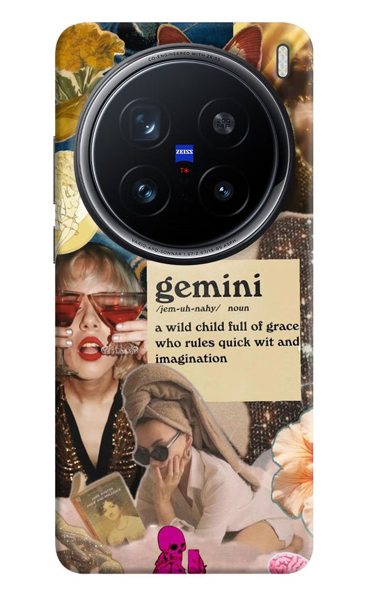 Gemini Zodiac Vivo X200 Pro 5G Back Cover