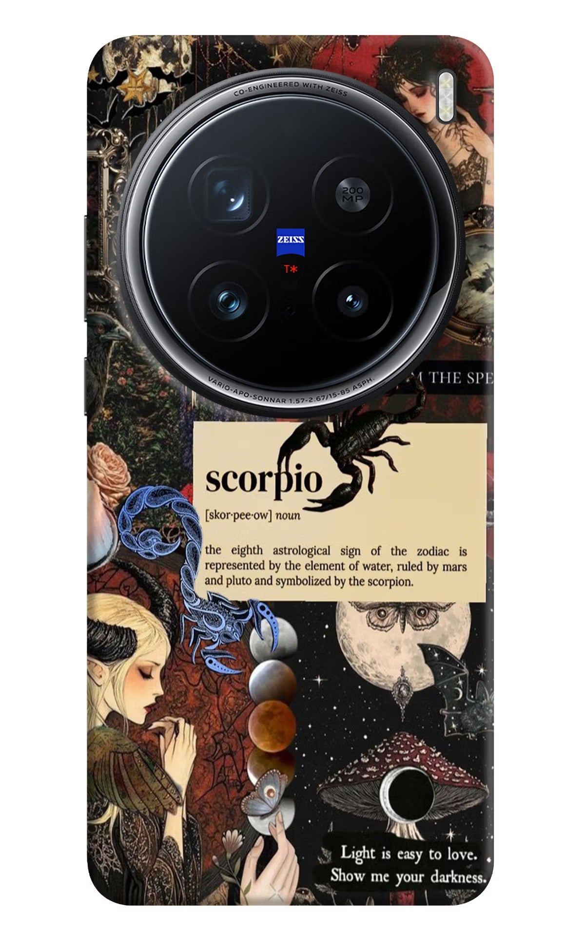 Scorpio Zodiac Vivo X200 Pro 5G Back Cover