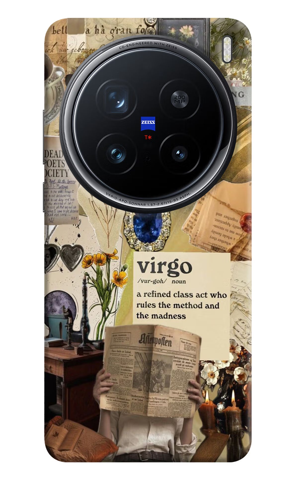 Virgo Zodiac Vivo X200 Pro 5G Back Cover