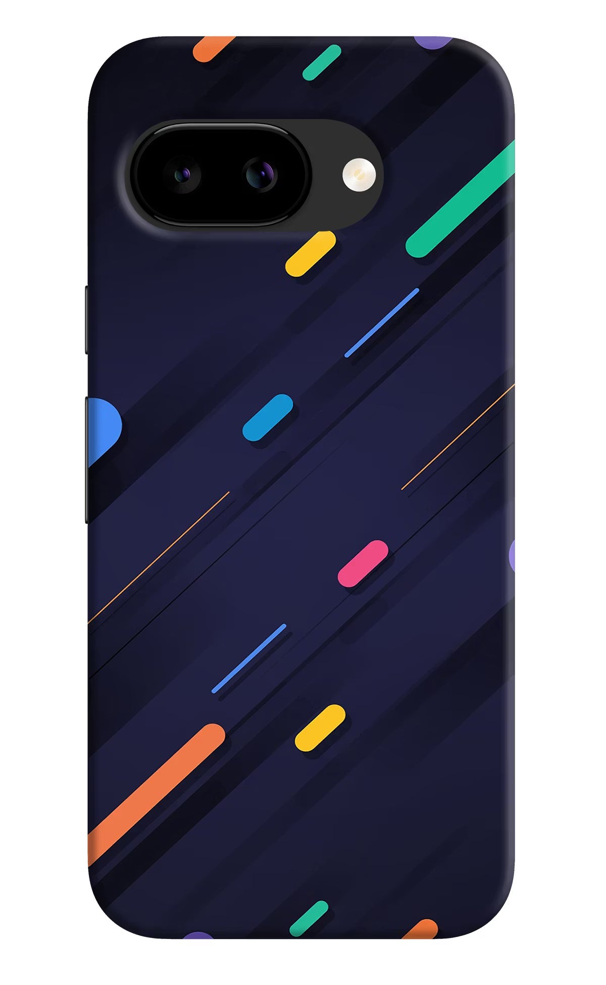 Abstract Design Google Pixel 9a Back Cover Hard Case - Hello Swanky