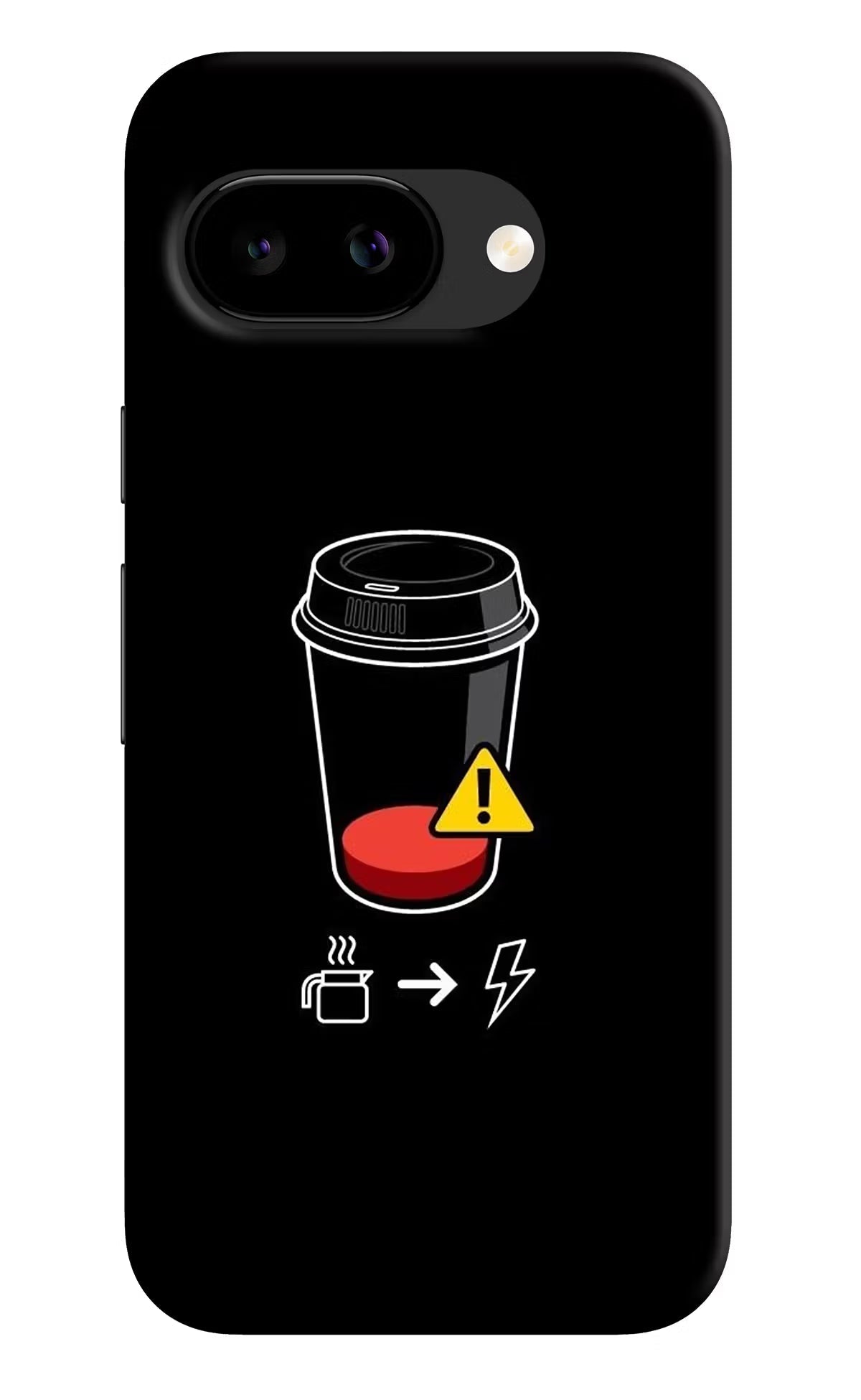 Coffee Google Pixel 9a Back Cover Hard Case - Hello Swanky