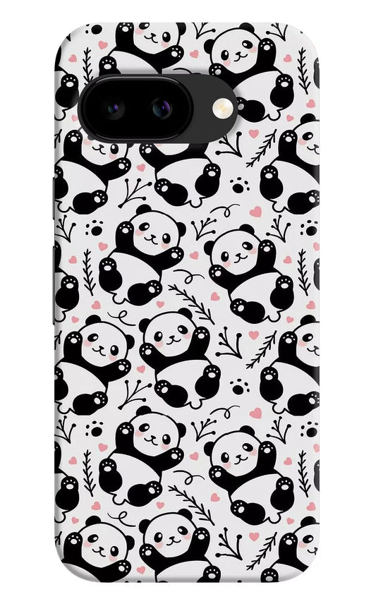 Cute Panda Google Pixel 9a Back Cover Hard Case - Hello Swanky