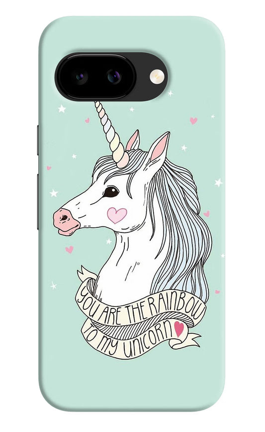 Unicorn Wallpaper Google Pixel 9a Back Cover Hard Case - Hello Swanky