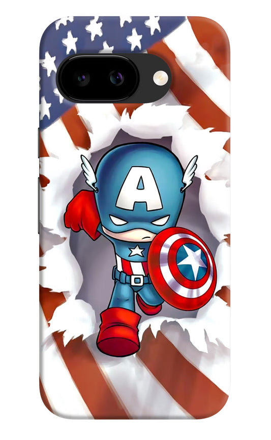 Captain America Google Pixel 9a Back Cover Hard Case - Hello Swanky