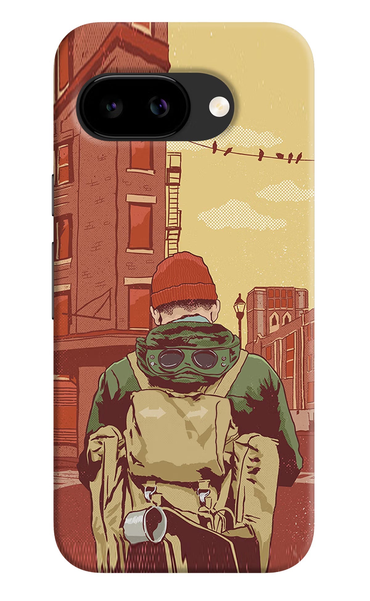 Adventurous Google Pixel 9a Back Cover Hard Case - Hello Swanky