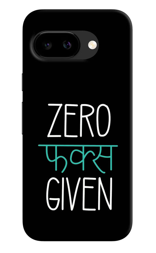 Zero Fucks Given Google Pixel 9a Back Cover Hard Case - Hello Swanky