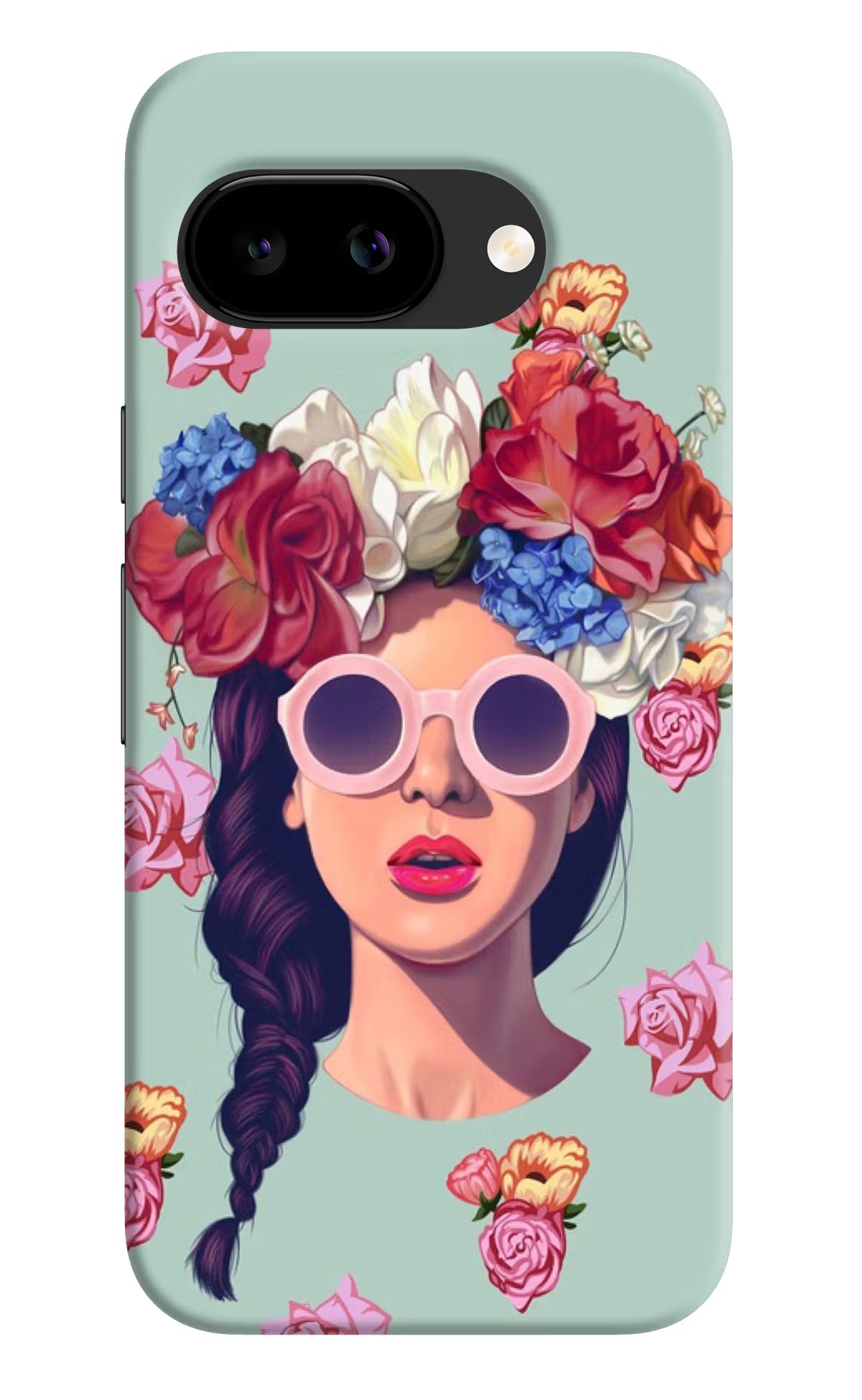 Pretty Girl Google Pixel 9a Back Cover Hard Case - Hello Swanky