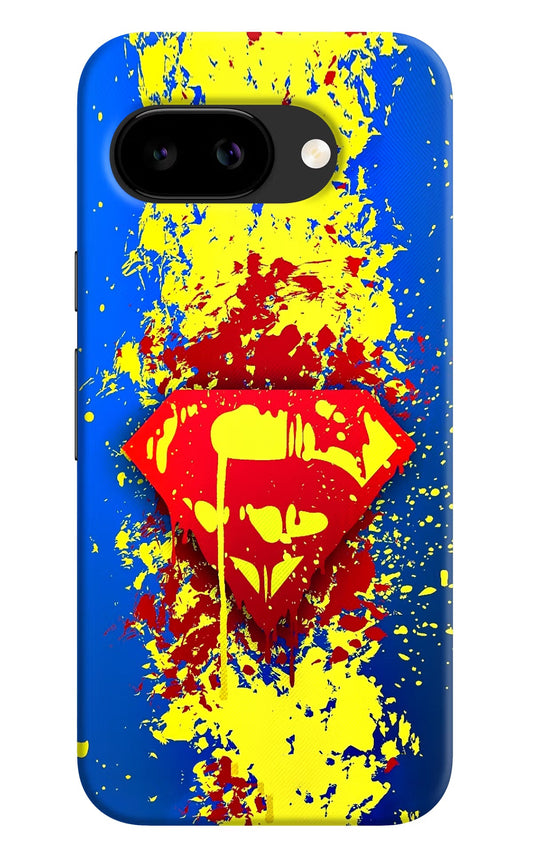 Superman Logo Google Pixel 9a Back Cover Hard Case - Hello Swanky