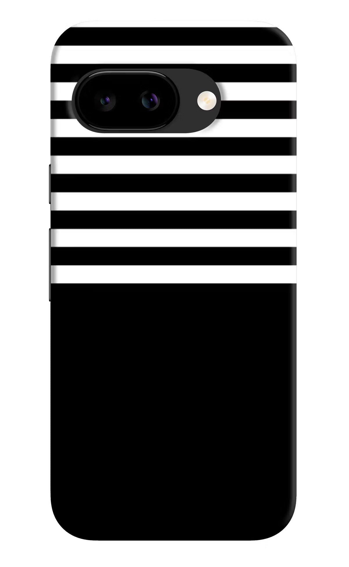 Black and White Print Google Pixel 9a Back Cover Hard Case - Hello Swanky