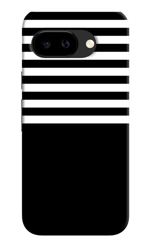 Black and White Print Google Pixel 9a Back Cover Hard Case - Hello Swanky