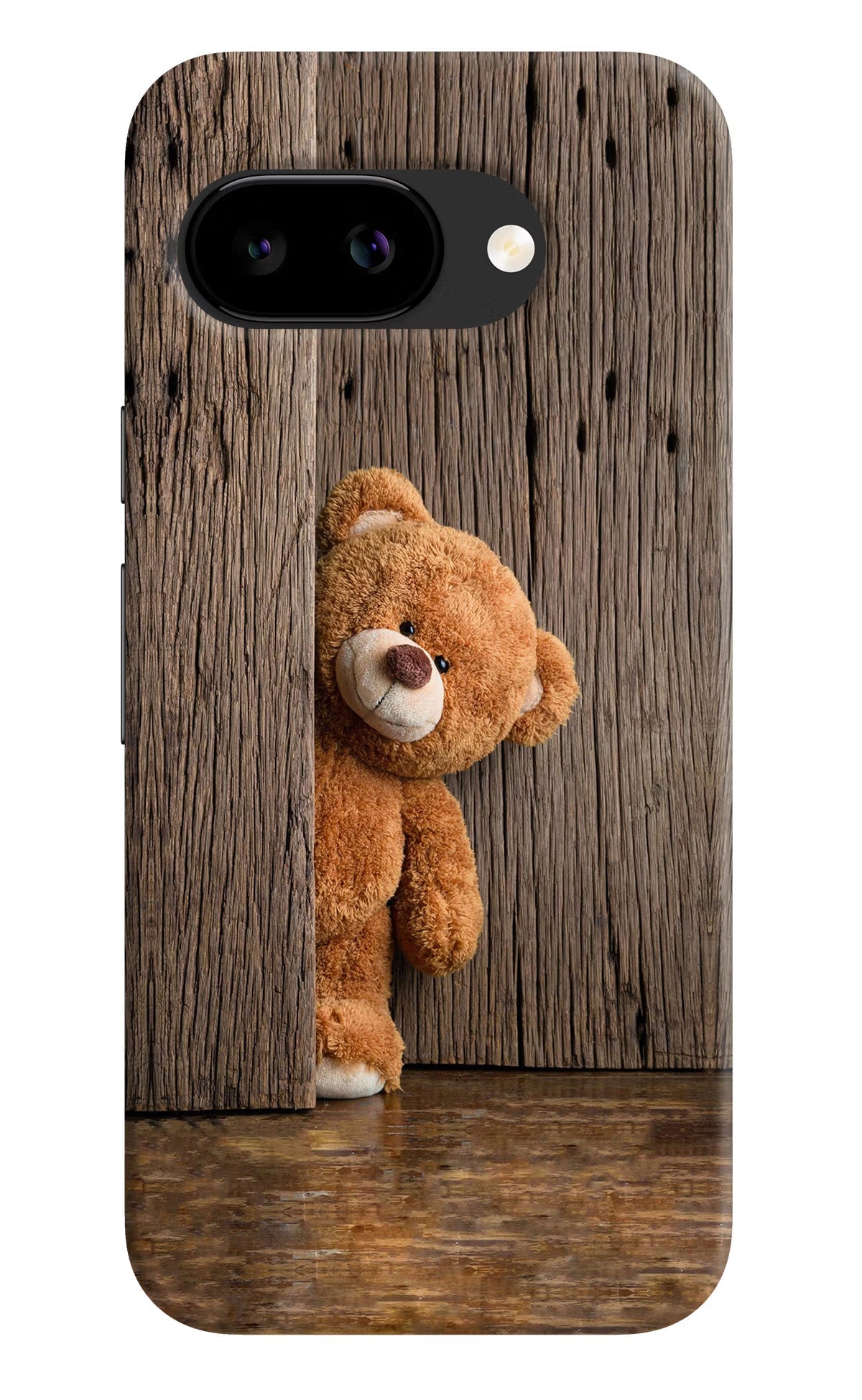 Teddy Wooden Google Pixel 9a Back Cover Hard Case - Hello Swanky