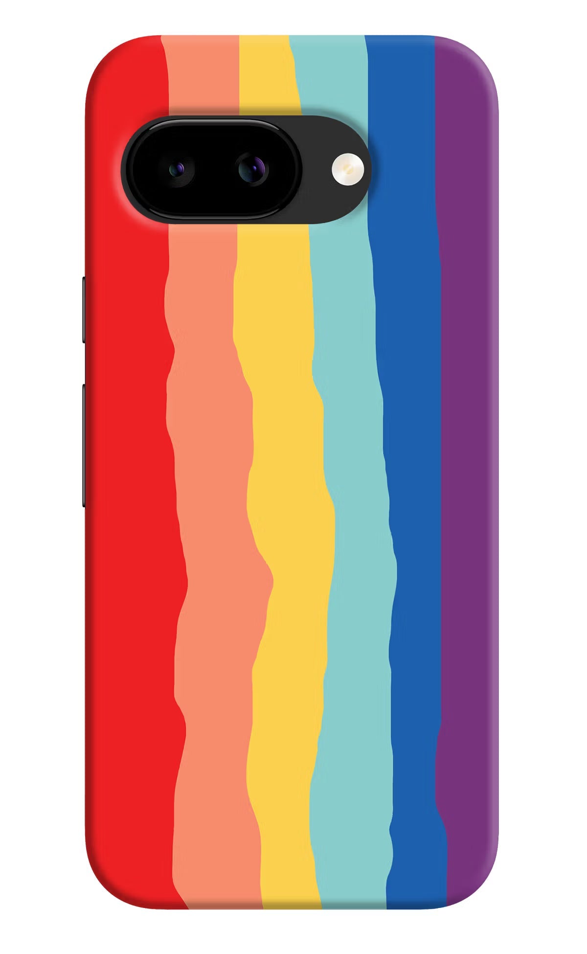 Rainbow Google Pixel 9a Back Cover Hard Case - Hello Swanky