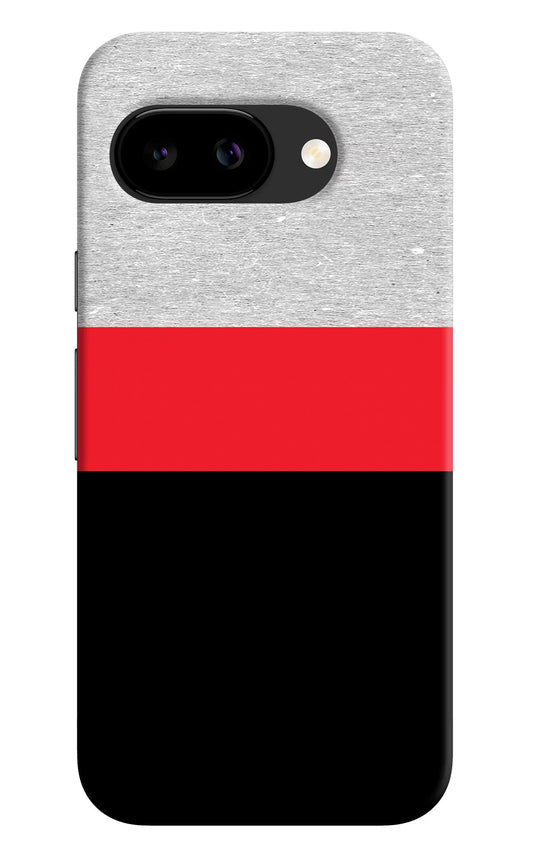 Tri Color Pattern Google Pixel 9a Back Cover Hard Case - Hello Swanky