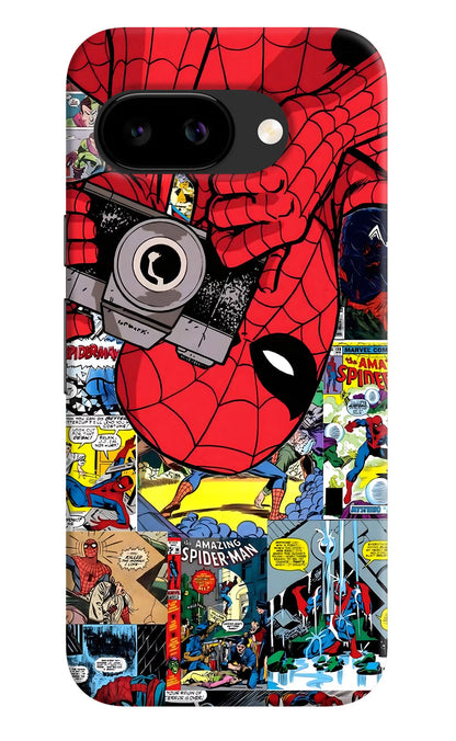 Spider Man Google Pixel 9a Back Cover Hard Case - Hello Swanky
