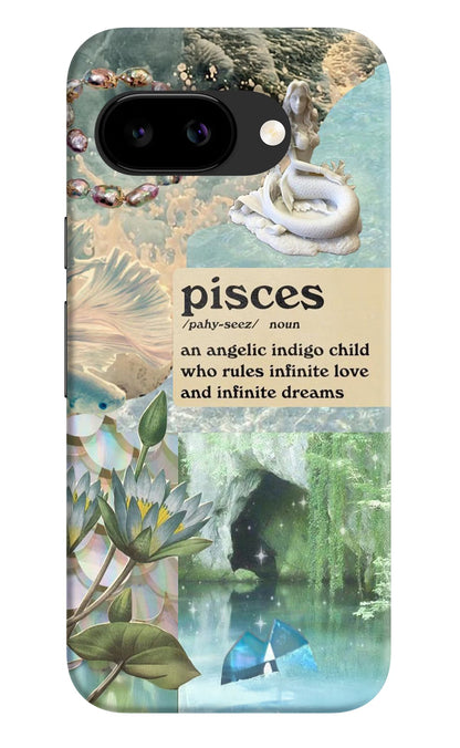 Pisces Zodiac Google Pixel 9a Back Cover Hard Case - Hello Swanky
