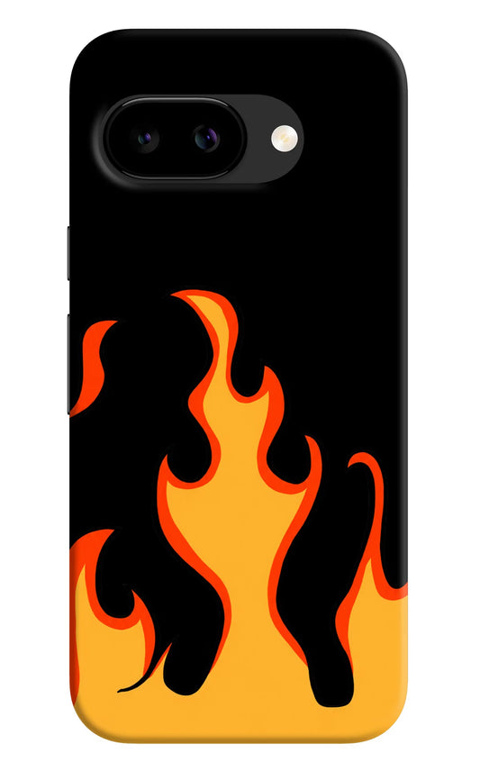 Fired Up - Black Google Pixel 9a Back Cover Hard Case - Hello Swanky