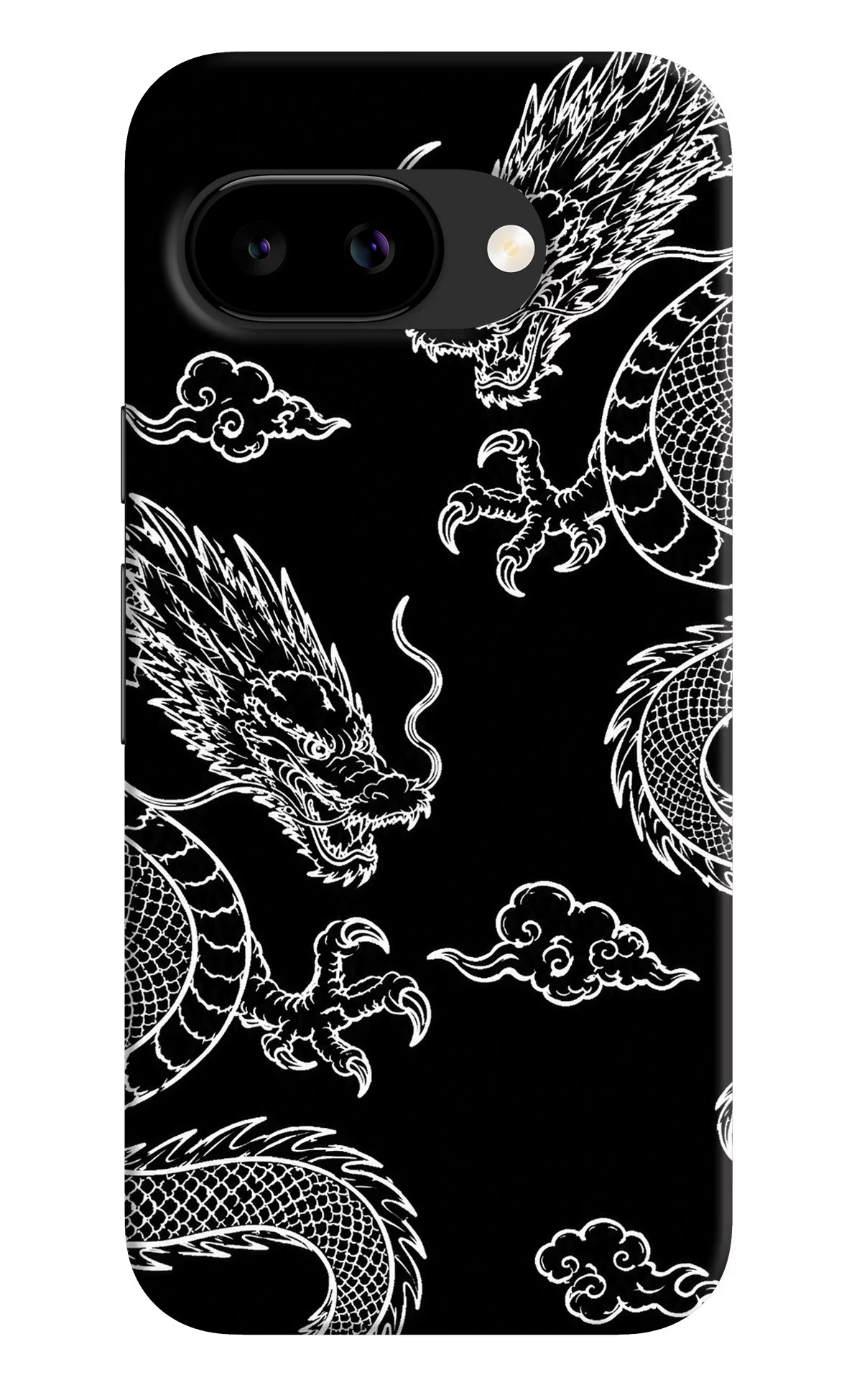 Twin Dragons Google Pixel 9a Back Cover Hard Case - Hello Swanky