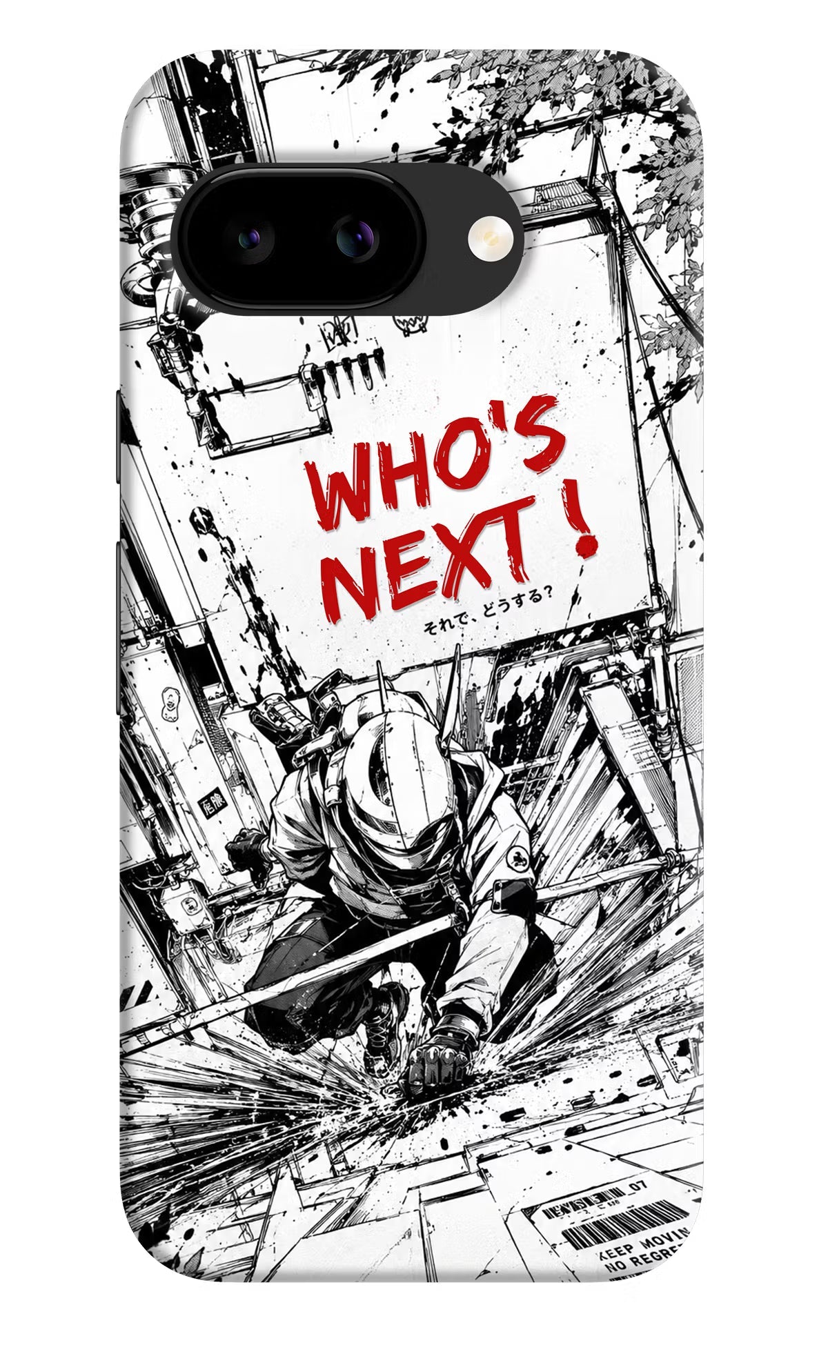 Who's Next Google Pixel 9a Back Cover Hard Case - Hello Swanky