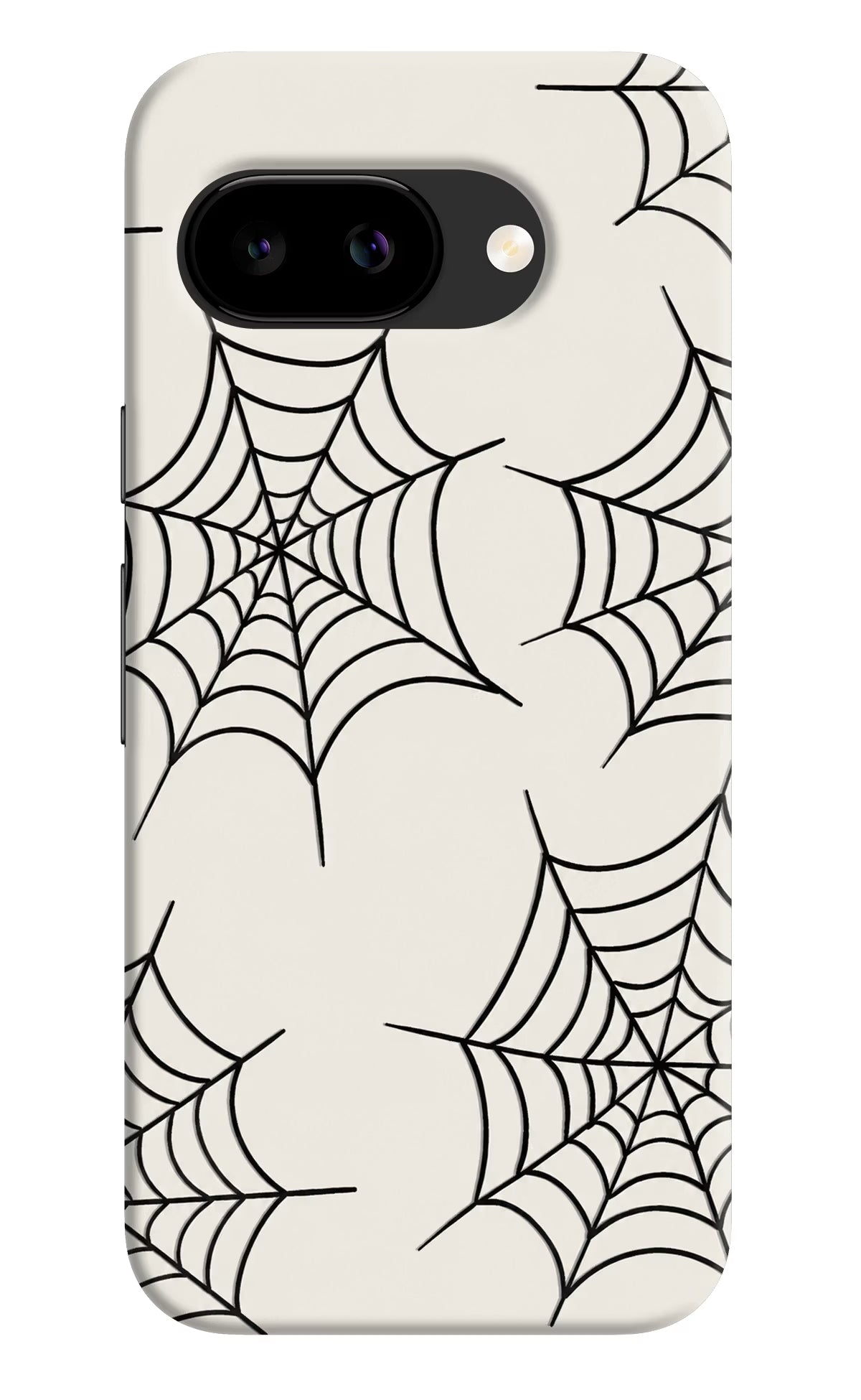 Spider Web Google Pixel 9a Back Cover Hard Case - Hello Swanky