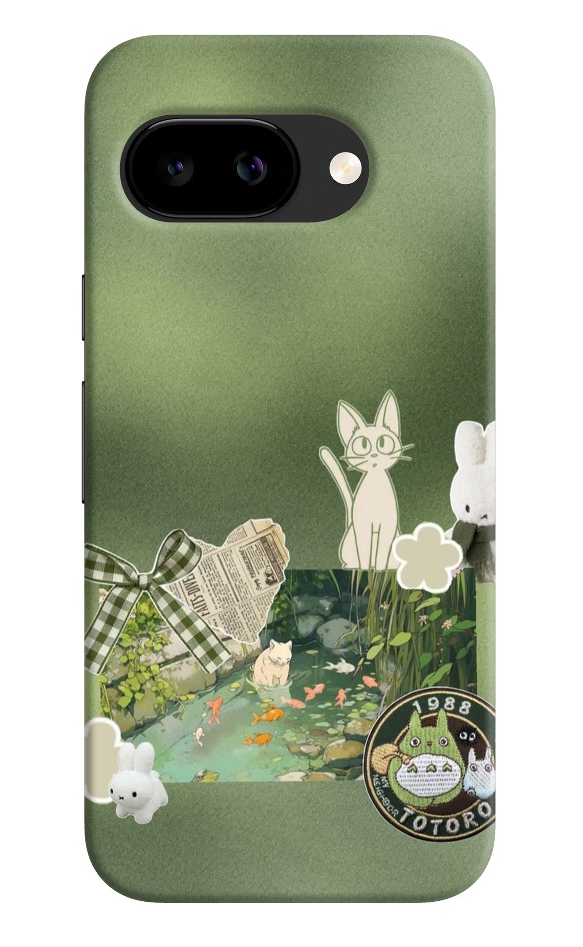 Aesthetic Anime Google Pixel 9a Back Cover Hard Case - Hello Swanky