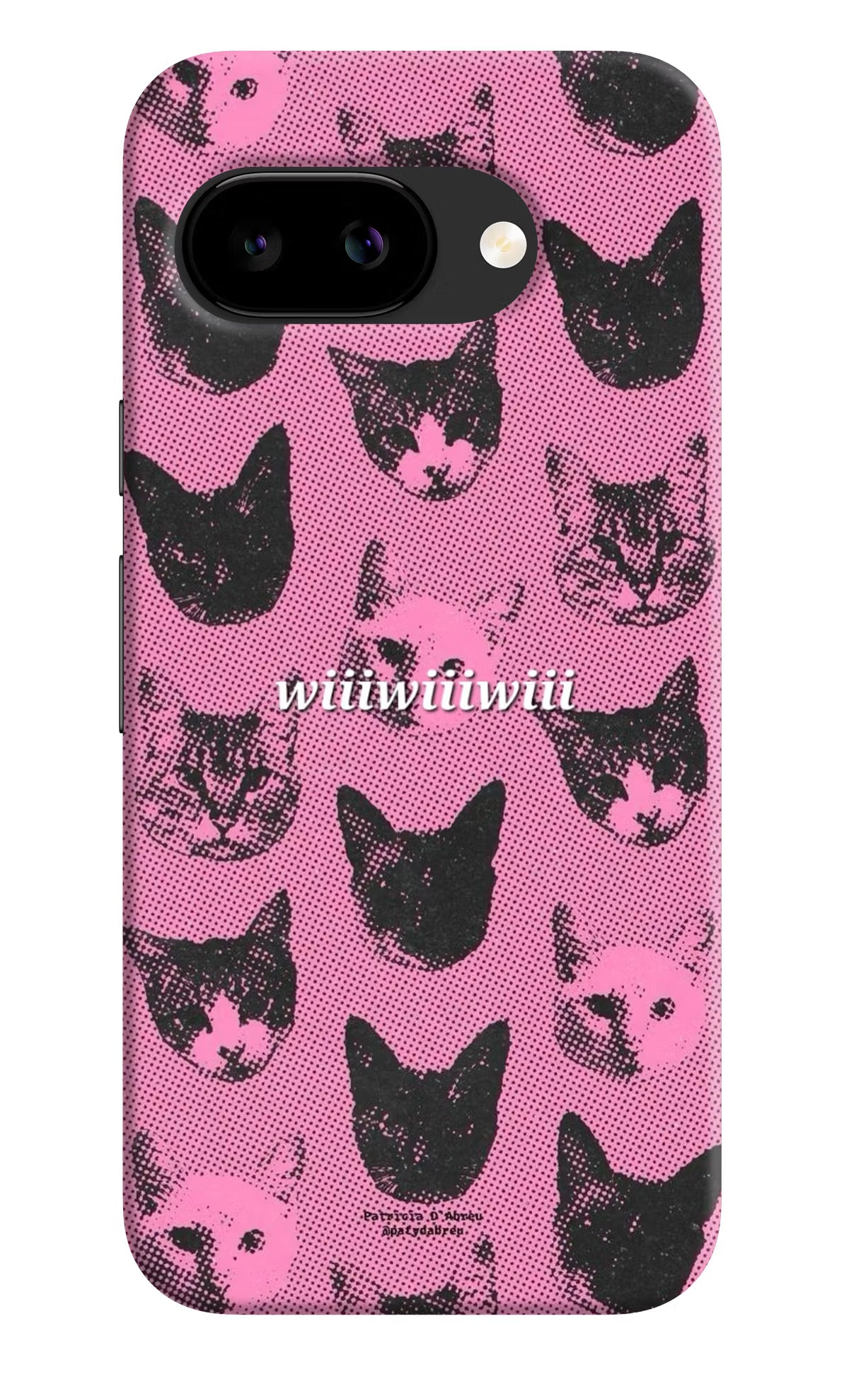 Pink Cats Google Pixel 9a Back Cover Hard Case - Hello Swanky