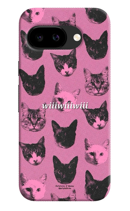 Pink Cats Google Pixel 9a Back Cover Hard Case - Hello Swanky
