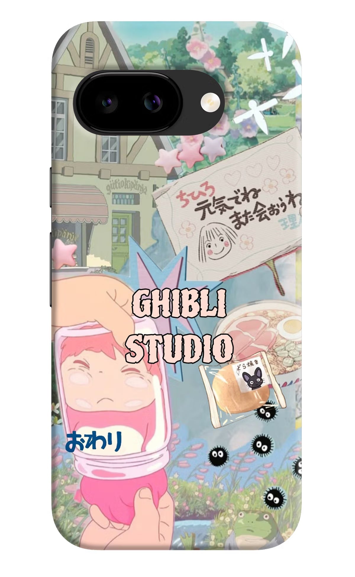 Studio Ghibli Google Pixel 9a Back Cover Hard Case - Hello Swanky