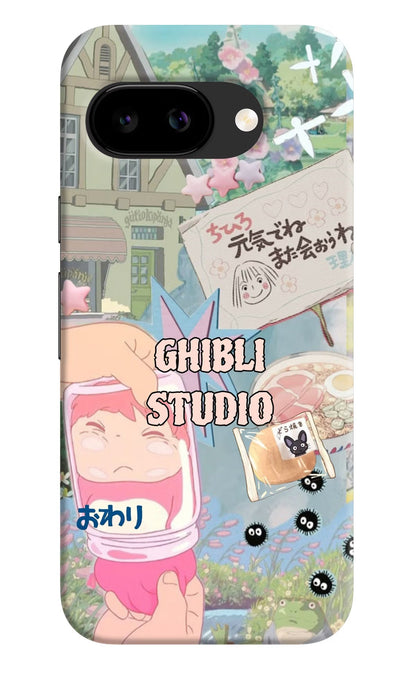 Studio Ghibli Google Pixel 9a Back Cover Hard Case - Hello Swanky