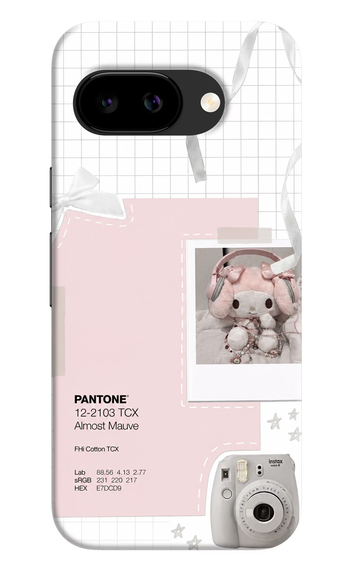 Pantone Asthetic Google Pixel 9a Back Cover Hard Case - Hello Swanky