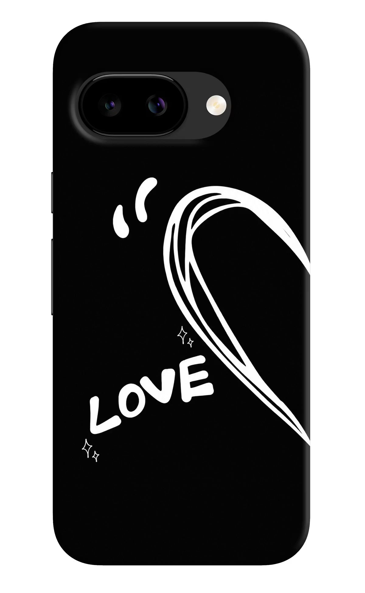 Love Line Google Pixel 9a Back Cover Hard Case - Hello Swanky