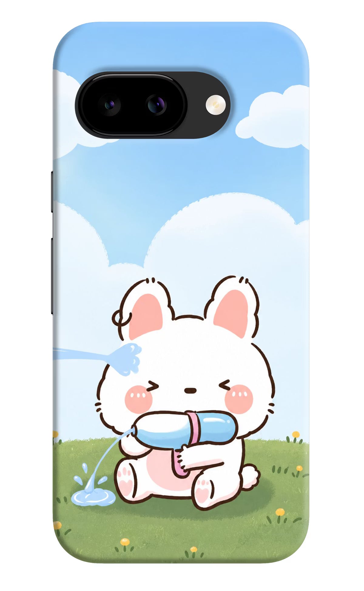 Bunny Treat Google Pixel 9a Back Cover Hard Case - Hello Swanky