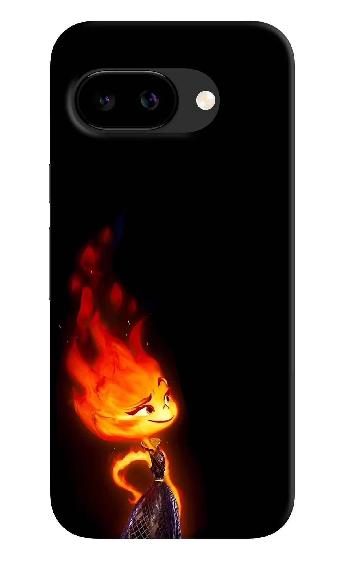 Ember Flame Google Pixel 9a Back Cover Hard Case - Hello Swanky