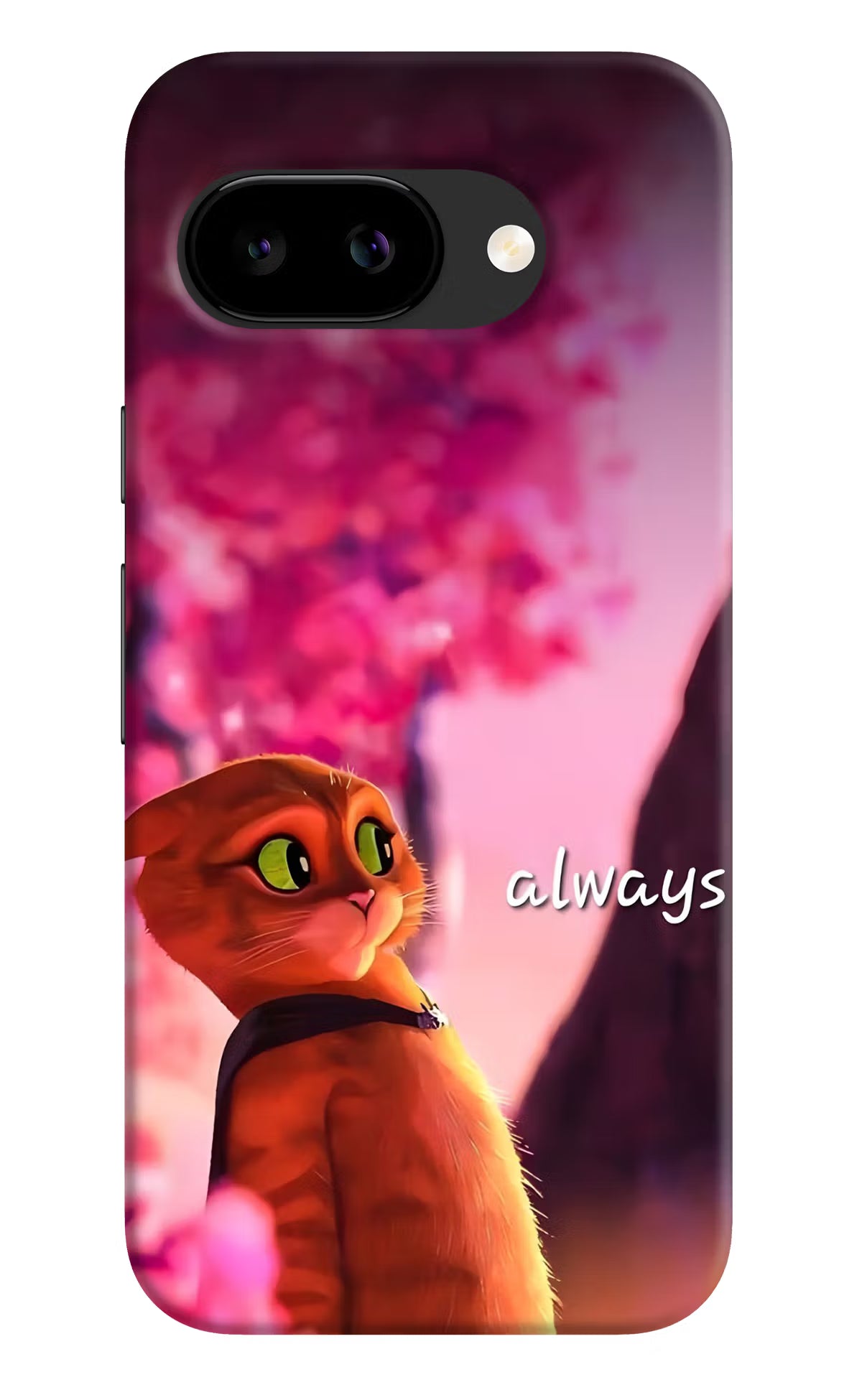 Always Cat Google Pixel 9a Back Cover Hard Case - Hello Swanky