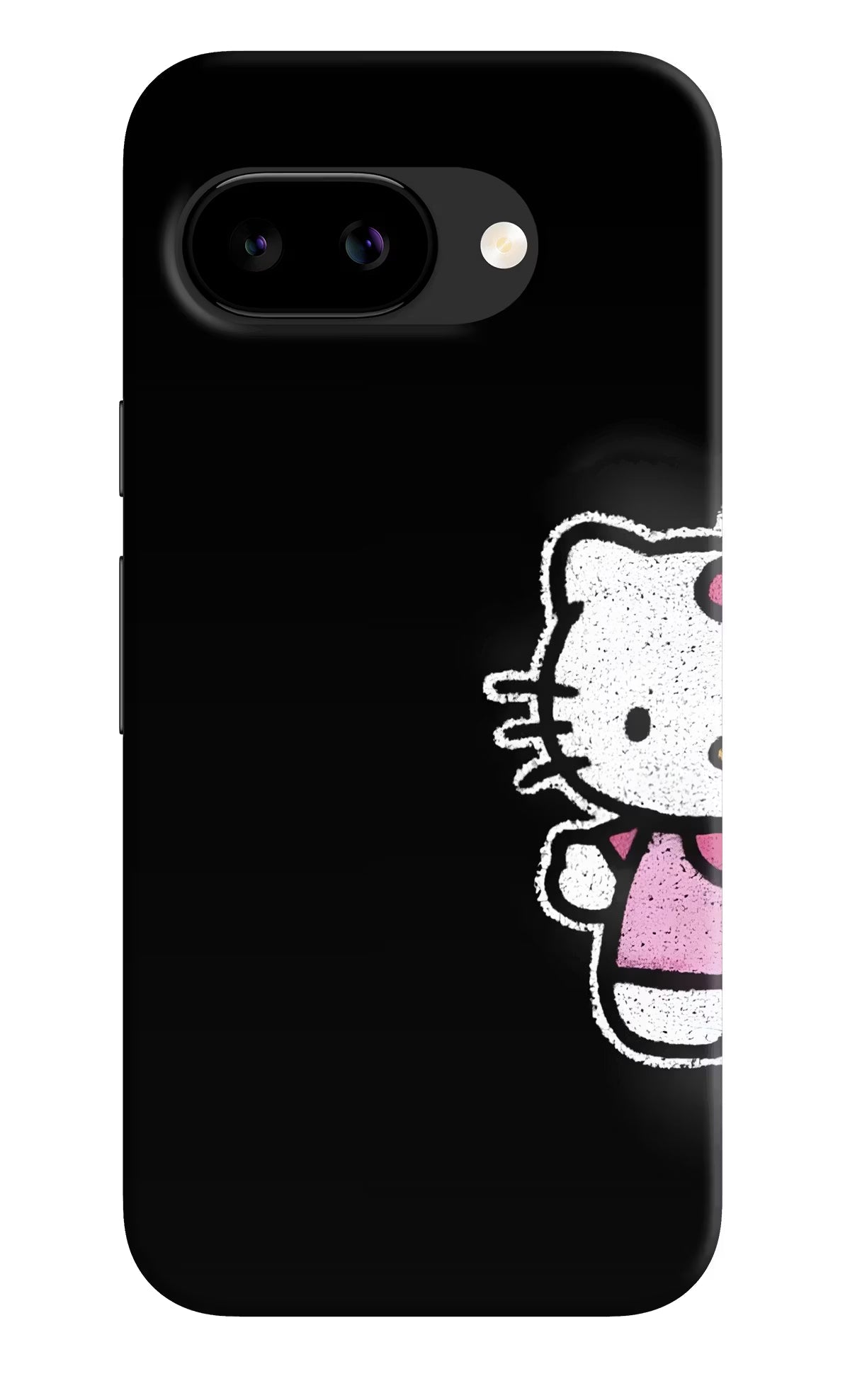 Kitty Charm Google Pixel 9a Back Cover Hard Case - Hello Swanky