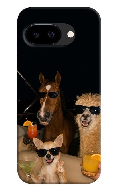 Party Squad Google Pixel 9a Back Cover Hard Case - Hello Swanky