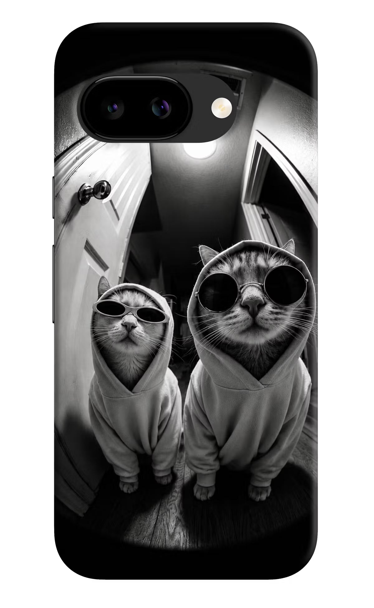 Hood Cats Google Pixel 9a Back Cover Hard Case - Hello Swanky