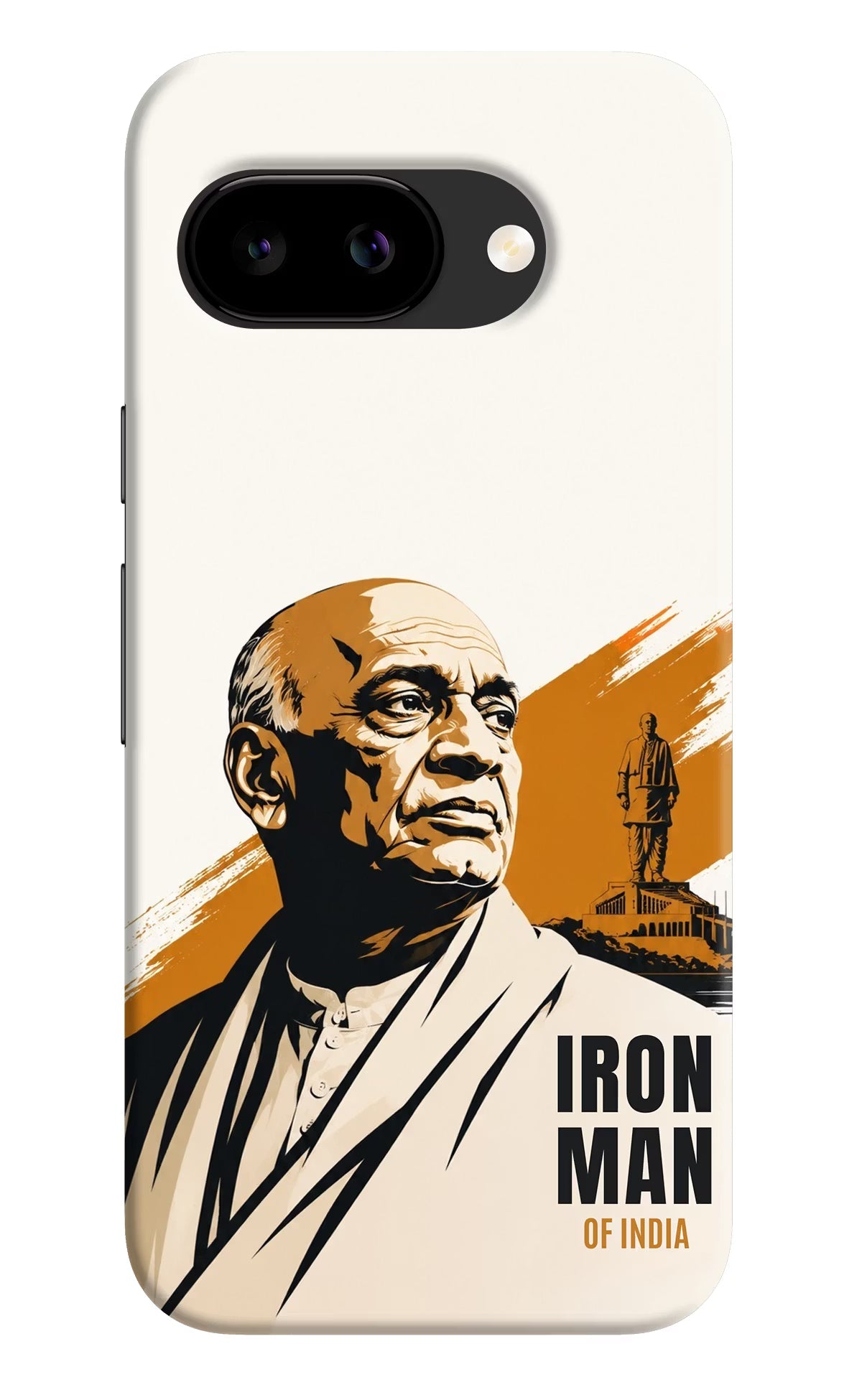 Sardar Patel Iron Will Google Pixel 9a Back Cover Hard Case - Hello Swanky